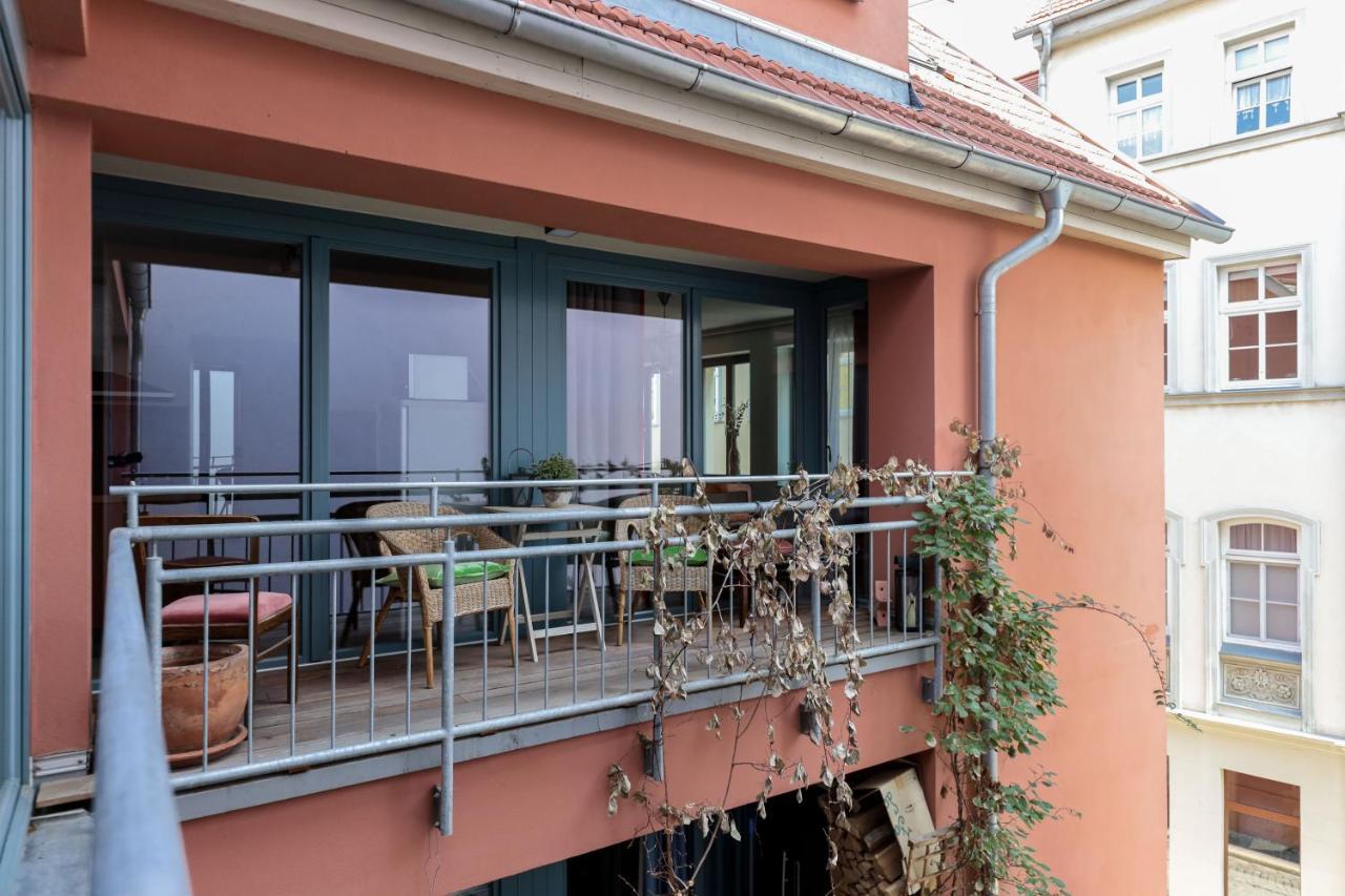 Bohnapartments Bauhaus - Absolutes Zentrum - Terrasse - Vollausstattung - Wlan Výmar Exteriér fotografie